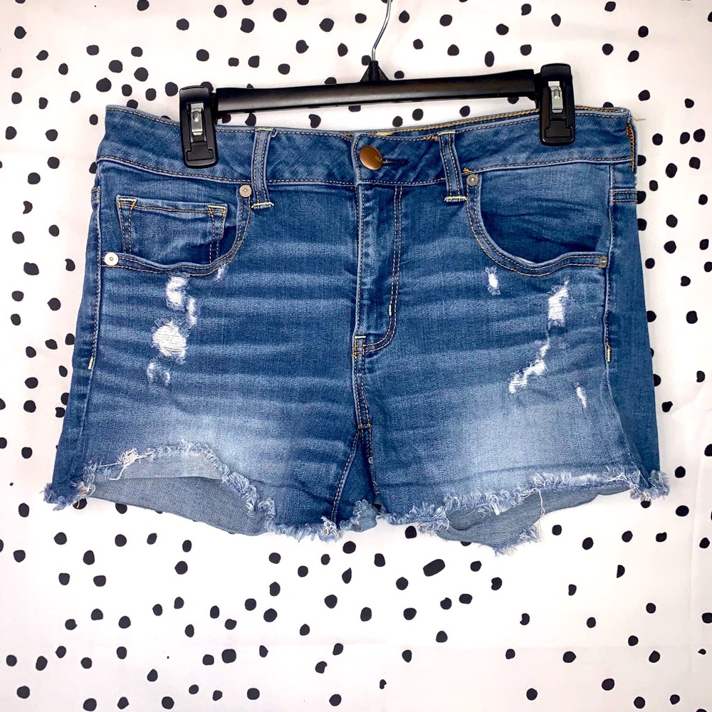 American Eagle Super Stretch Denim Shorts
